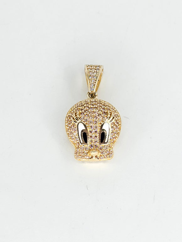 14k Gold Pendant - Bird