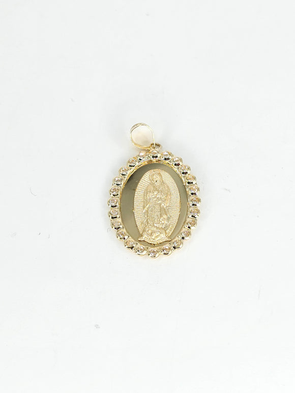 14k Gold Pendant - Virgin Marry