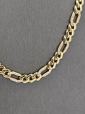 14K Semi-Solid Gold Chain