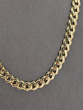 14K Semi-Solid Gold Chain