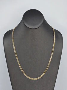 14K Semi-Solid Gold Chain