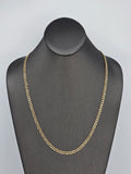 14K Semi-Solid Gold Chain