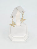 14K Gold Earrings - Butterfly