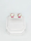 14K Gold Earrings - Hello Kitty