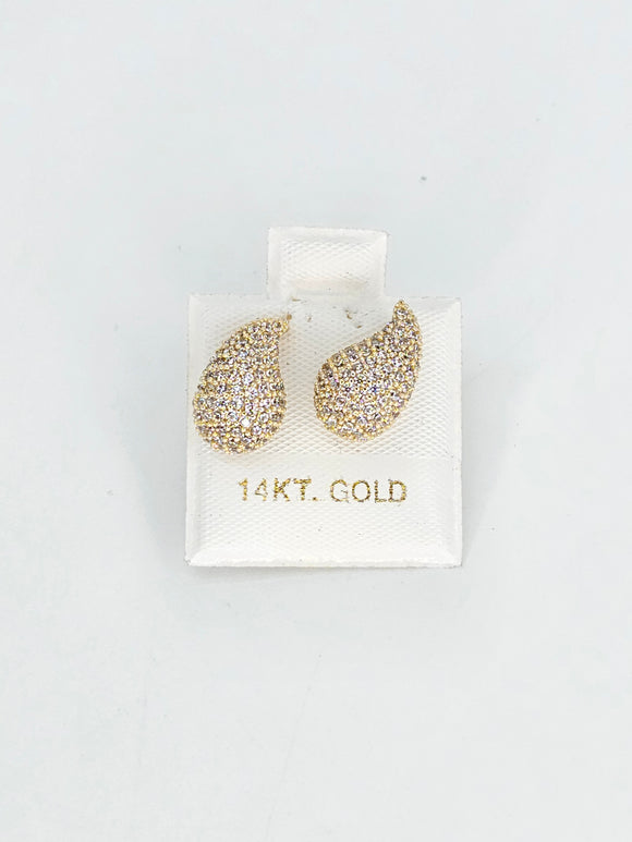 14K Gold Earrings - Fashion Earrings