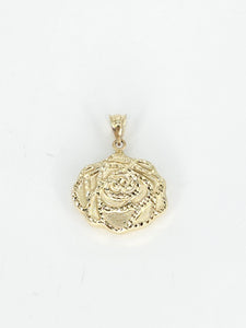 14k Gold Pendant - Rose