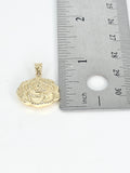 14k Gold Pendant - Rose