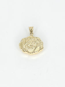 14k Gold Pendant - Rose