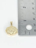 14k Gold Pendant - Rose