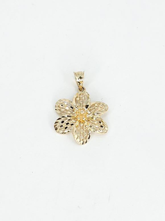 14k Gold Pendant - Flower