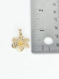 14k Gold Pendant - Flower