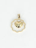 14k Gold Pendant - Heart