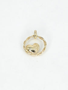 14k Gold Pendant - Heart