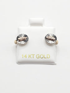 14K Gold Earrings - Virgin Marry