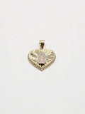 14k Gold Pendant - Virgin Mary