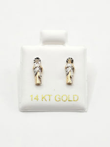 14K Gold Earrings - San Judas