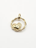 14k Gold Pendant - Heart