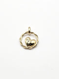 14k Gold Pendant - Heart