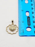 14k Gold Pendant - Heart