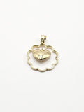 14k Gold Pendant - Heart