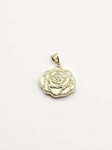 14k Gold Pendant - Rose