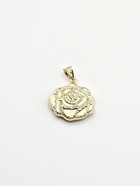 14k Gold Pendant - Rose