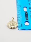 14k Gold Pendant - Rose