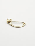 14k Gold Pendant - Butterfly Clip