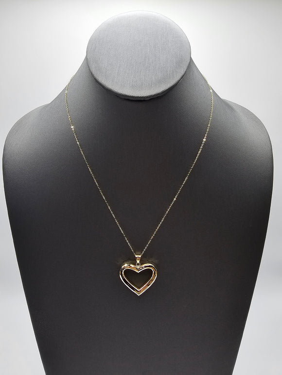 14k Gold Necklace - Heart
