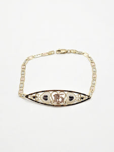 14k Gold Bracelet - Quinceañera