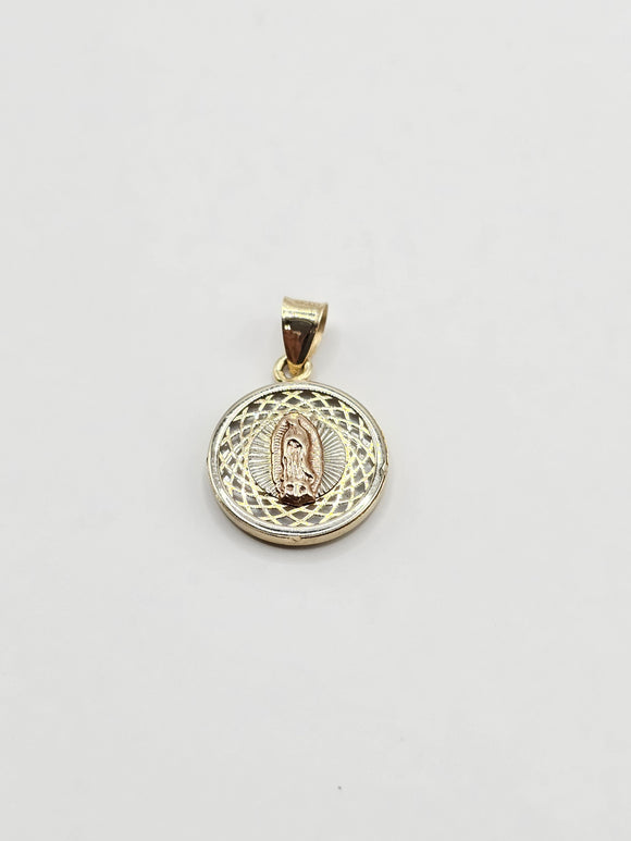 14k Gold Pendant - Virgin Mary