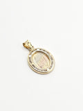 14k Gold Pendant - Virgin Mary