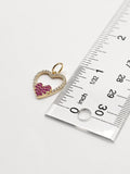 14k Gold Pendant - Heart