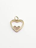 14k Gold Pendant - Heart