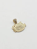 14k Gold Pendant - Hello Kitty