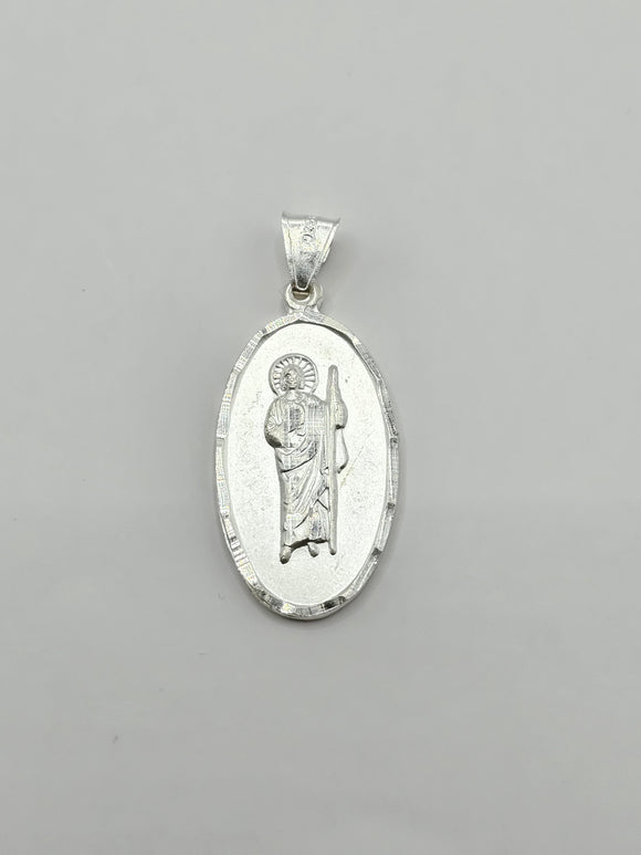 Sterling Silver 925 Pendant - San Judas