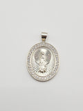 Sterling Silver 925 Pendant - Virgin Mary