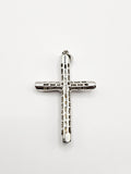 Sterling Silver 925 Pendant - Jesus on Cross