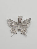 Sterling Silver 925 Pendant - Butterfly