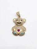 14k Gold Pendant - Bear