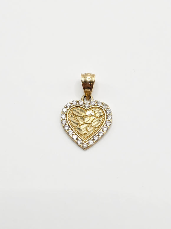 14k Gold Pendant - Heart