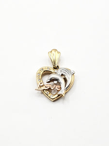 14k Gold Pendant - Heart