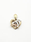 14k Gold Pendant - Heart