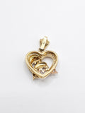 14k Gold Pendant - Heart