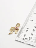 14k Gold Pendant - Barbie