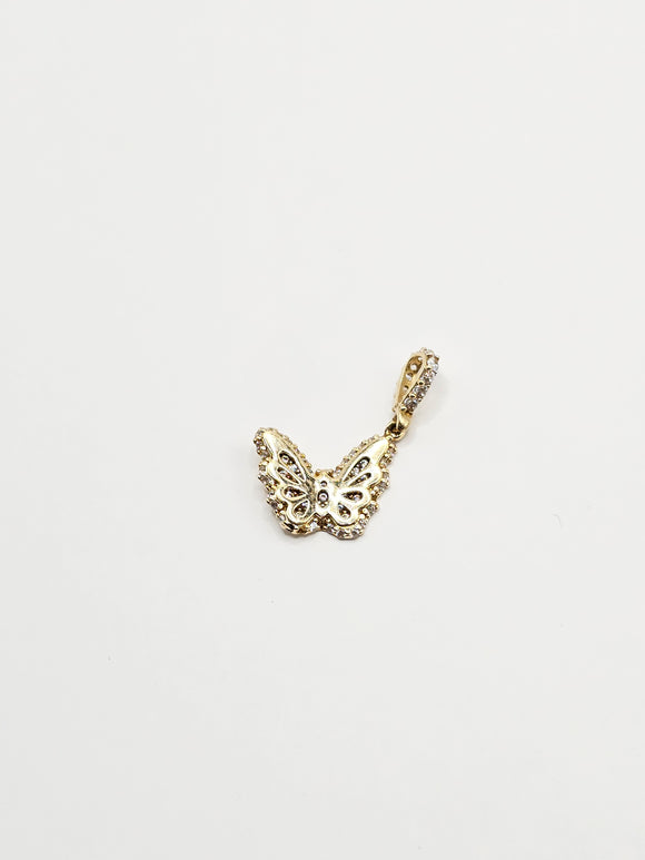 14k Gold Pendant - Butterfly