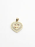 14k Gold Pendant - Heart