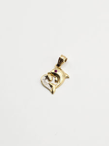 14k Gold Pendant - Heart