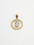 14k Gold Pendant - Virgin Mary