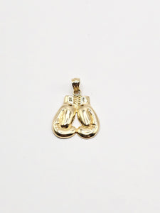 14k Gold Pendant - Gloves